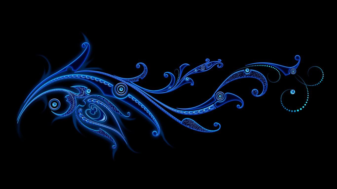 Barevný vzor tapety (4) #12 - 1366x768