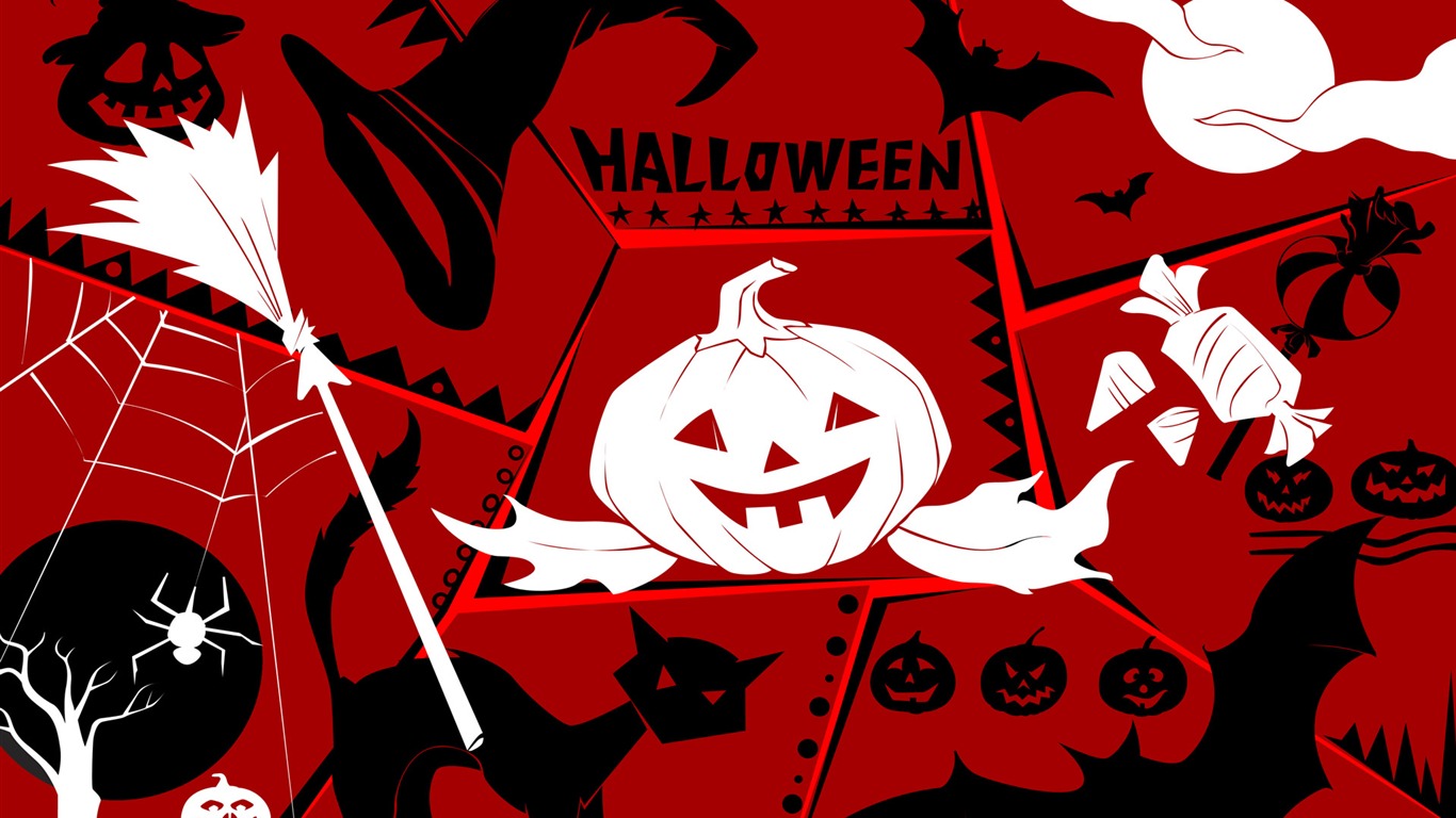 Fondos de Halloween temáticos (3) #8 - 1366x768