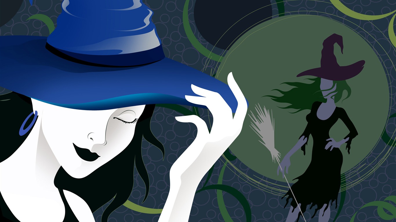 Halloween Téma Tapety na plochu (3) #13 - 1366x768