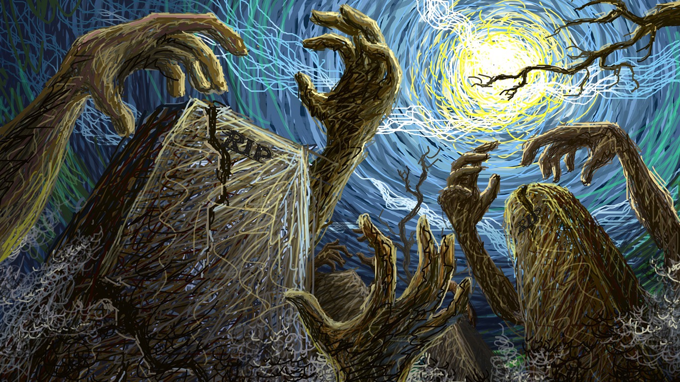 Halloween Theme Wallpapers (3) #16 - 1366x768