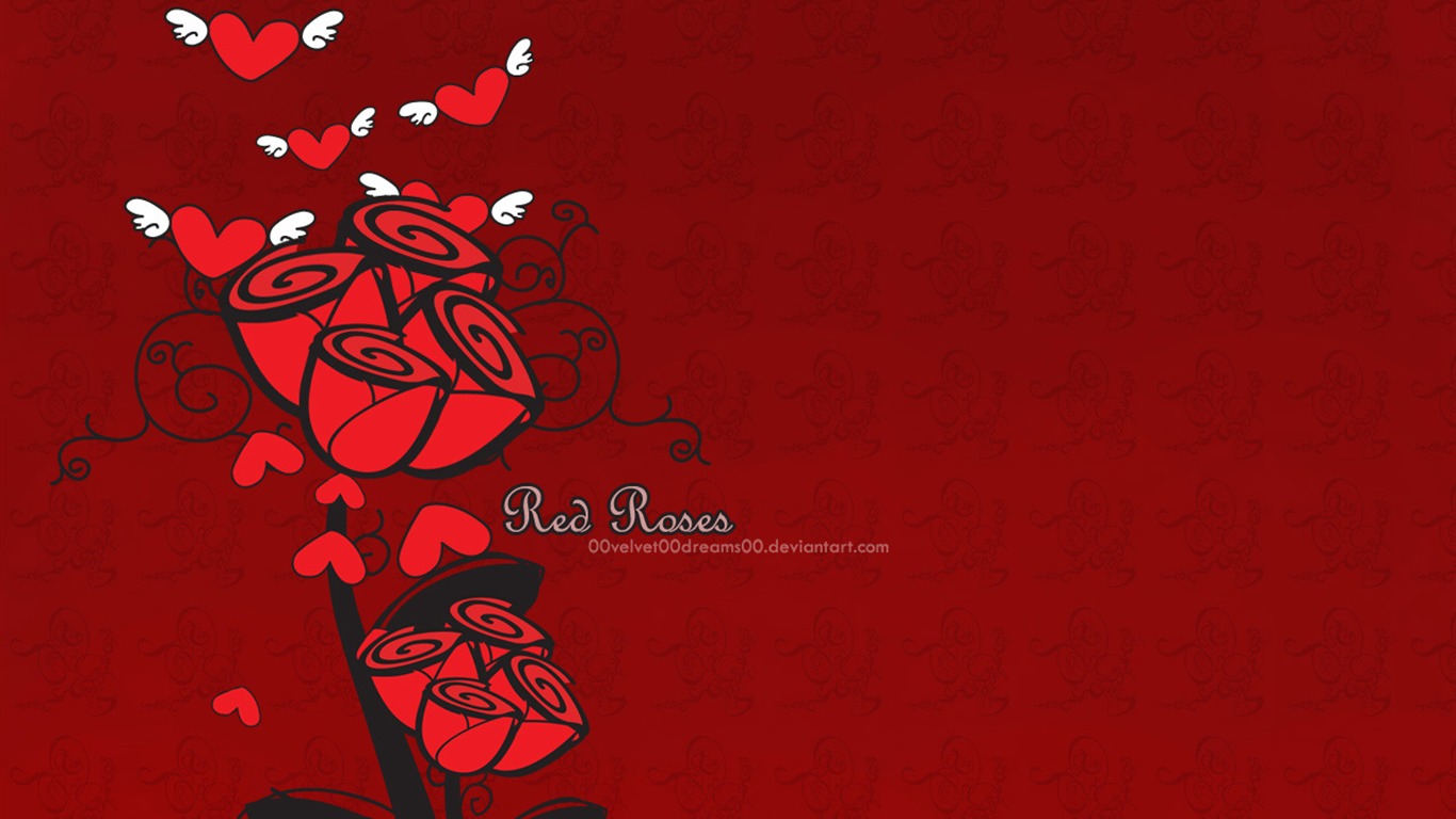 Valentine's Day Theme Wallpapers (4) #21 - 1366x768