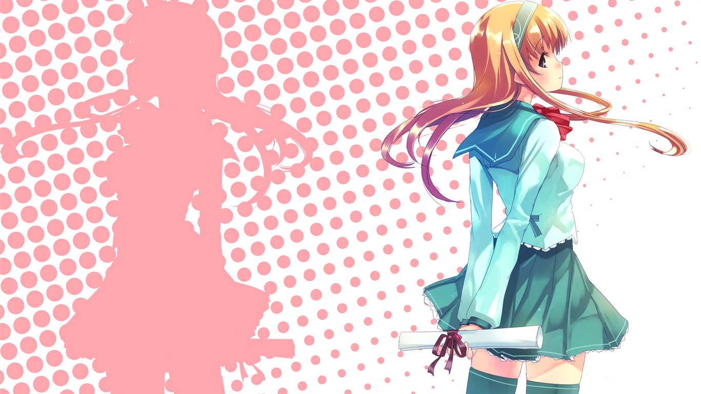動漫人物 壁紙(12) #4 - 1366x768
