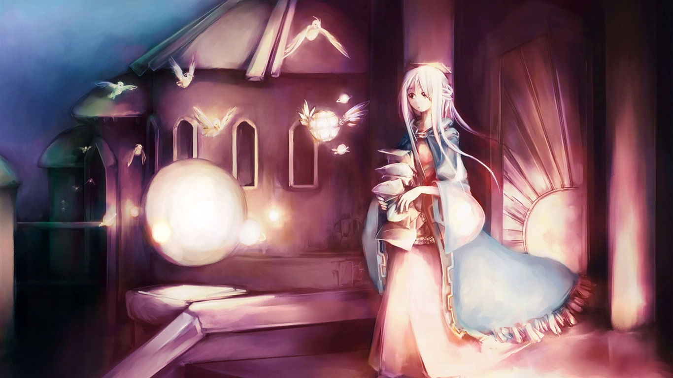 動漫人物 壁紙(12) #19 - 1366x768