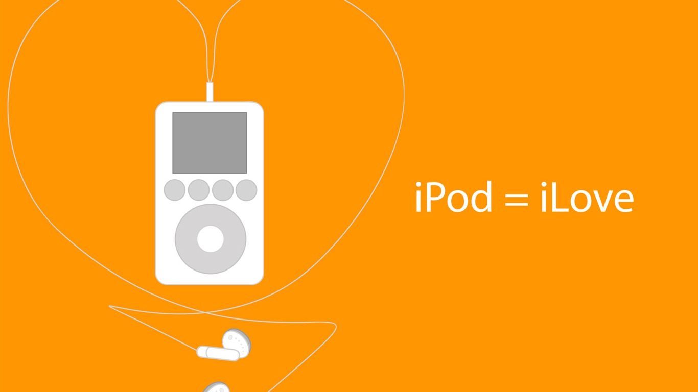 iPod wallpaper (1) #13 - 1366x768