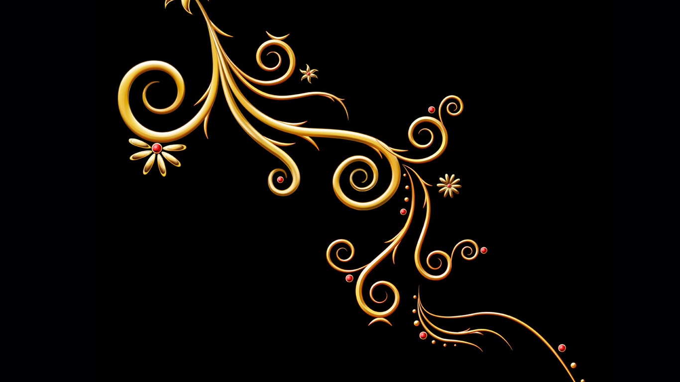 Barevný vzor tapety (5) #12 - 1366x768