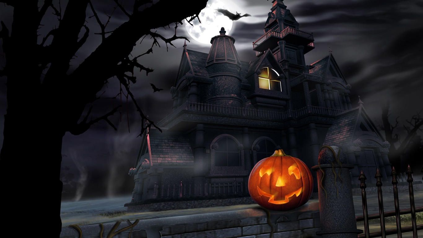 Fondos de Halloween temáticos (4) #3 - 1366x768