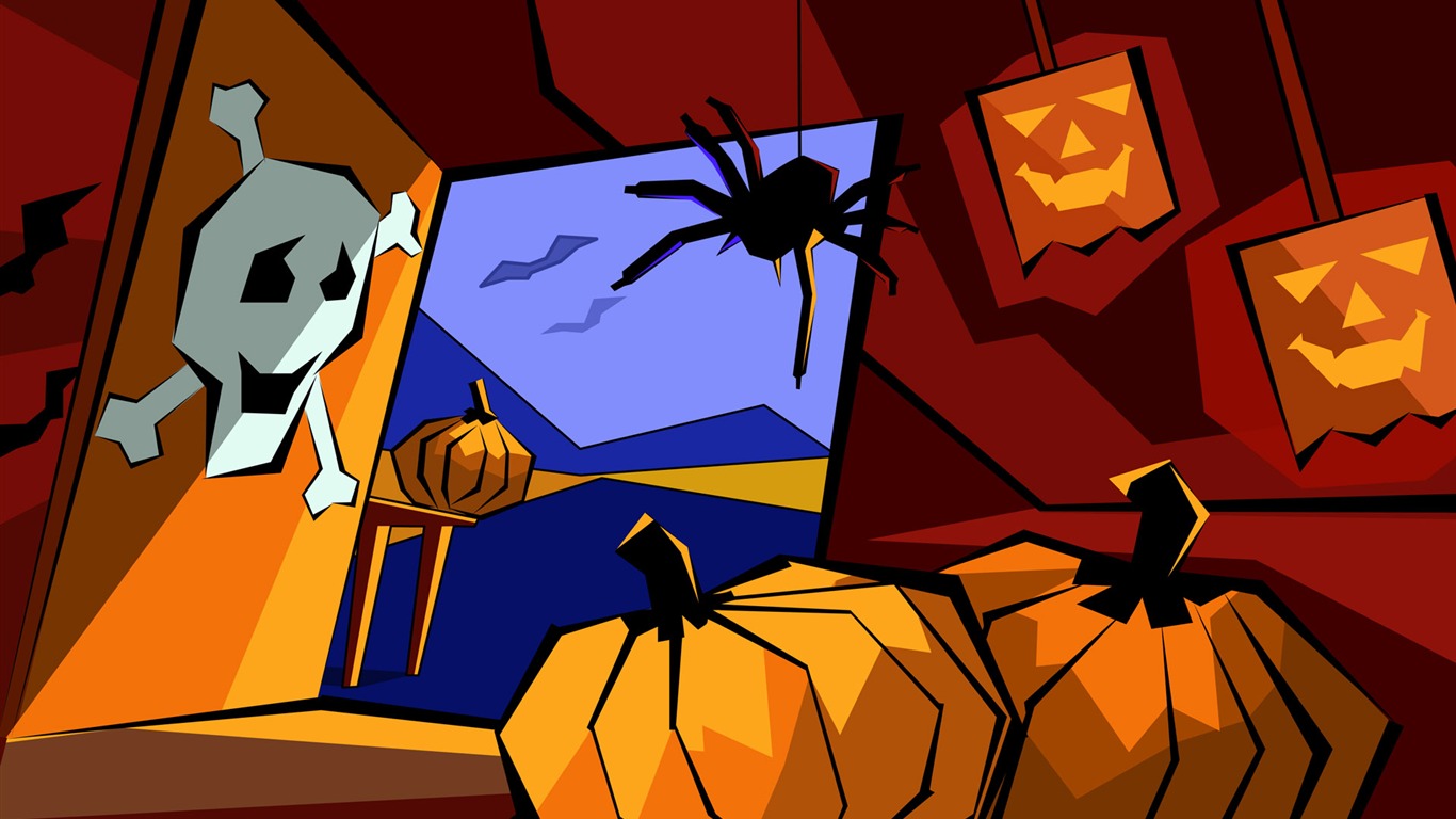Halloween Theme Wallpapers (5) #15 - 1366x768