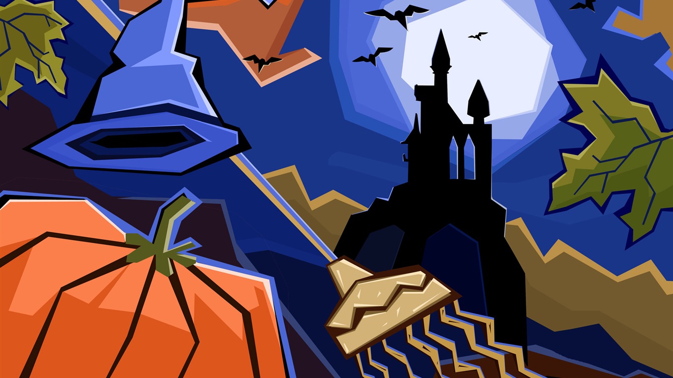 Halloween Theme Wallpapers (5) #20 - 1366x768