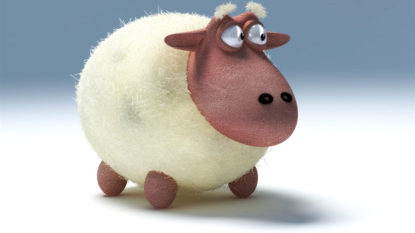 Sheeps 壁紙專輯 #1 - 1366x768