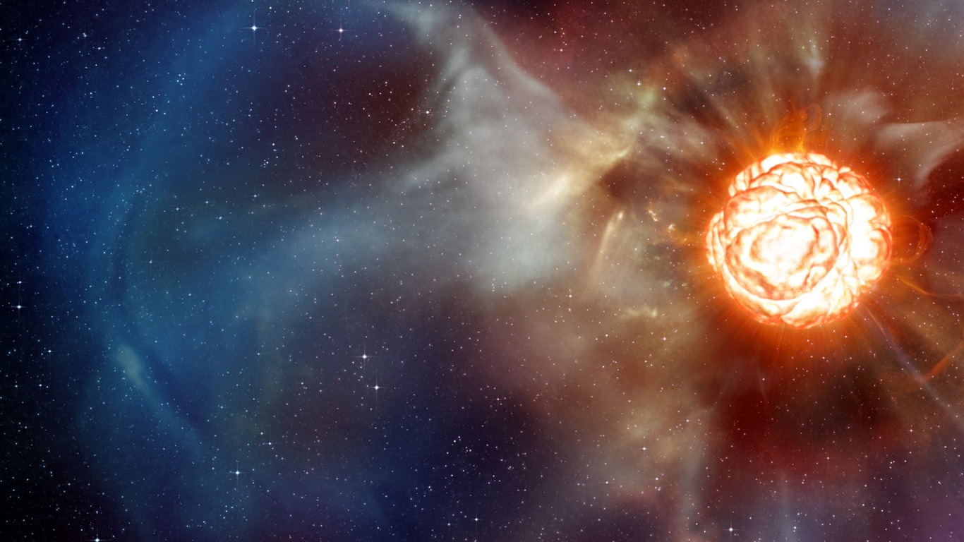 Widescreen wallpaper Star Earth (2) #1 - 1366x768