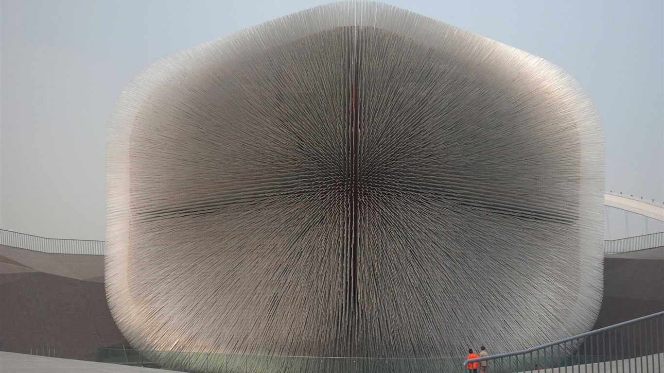 2010年上海世博會試運轉(好學作品) #3 - 1366x768