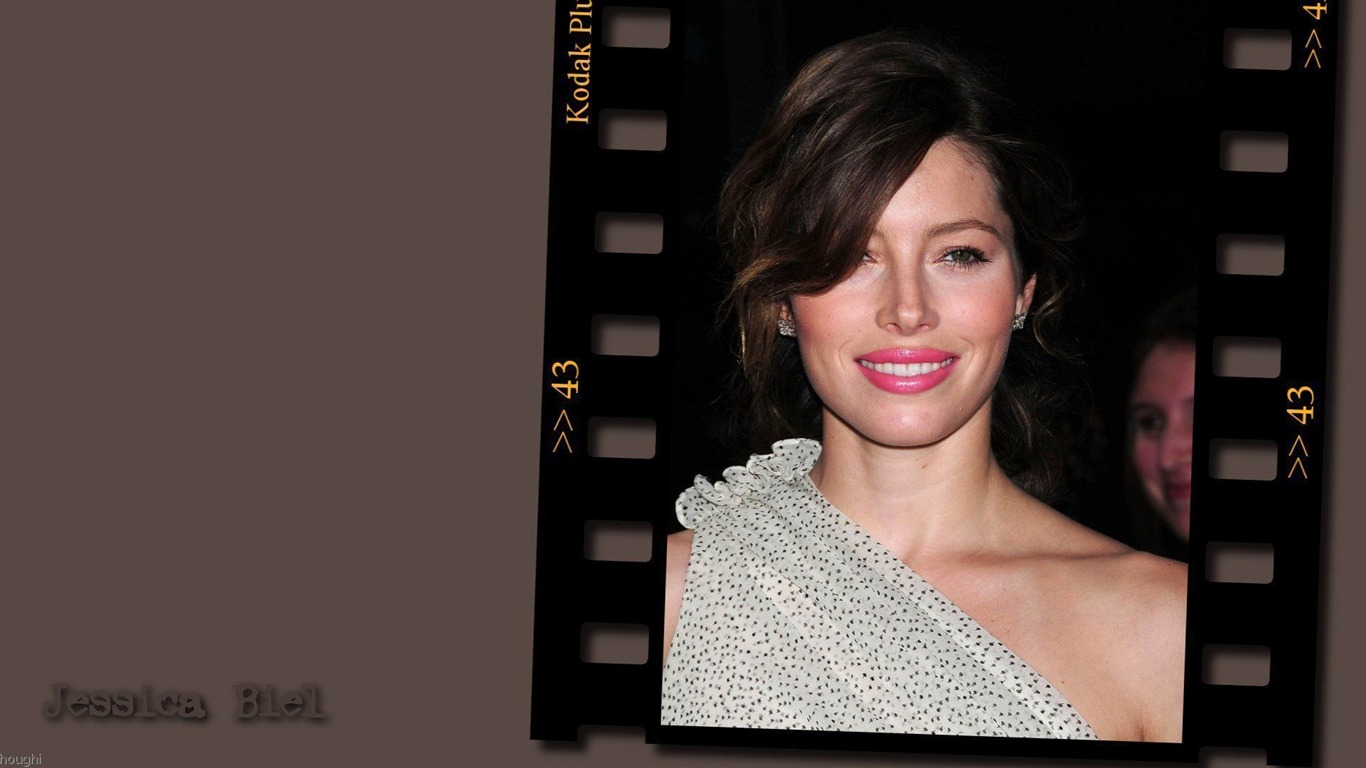 Jessica Biel 傑西卡·貝爾美女壁紙 #22 - 1366x768