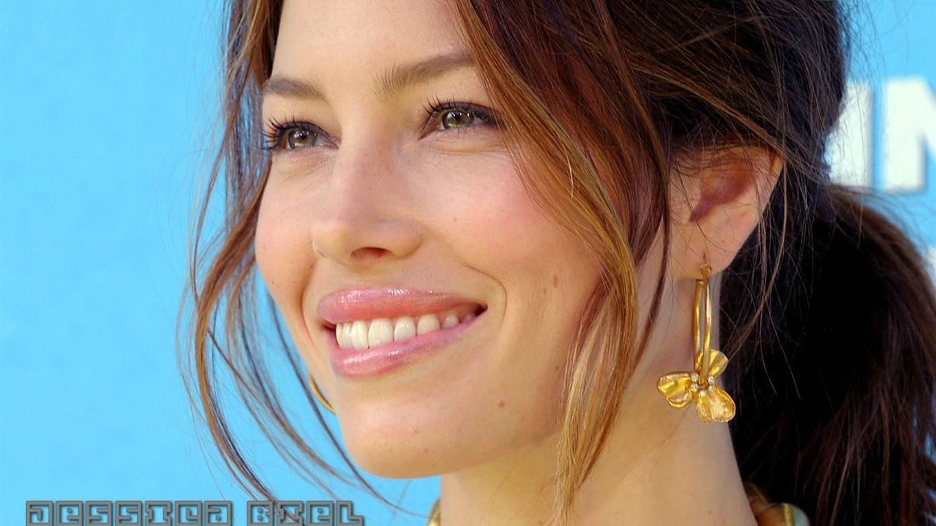 Jessica Biel 傑西卡·貝爾美女壁紙 #28 - 1366x768