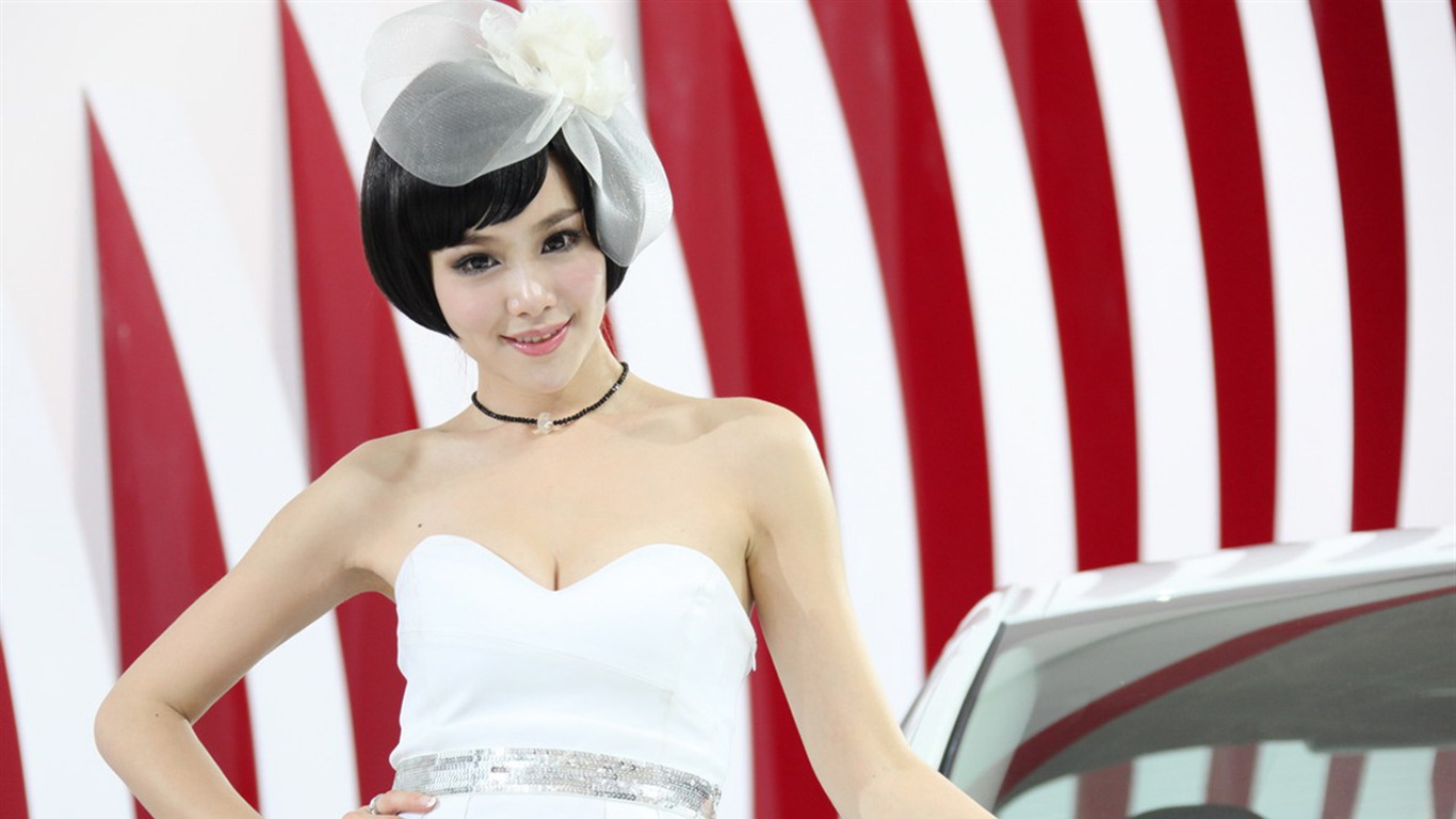 2010-4-24 Beijing International Auto Show (Linquan Qing Yun works) #4 - 1366x768