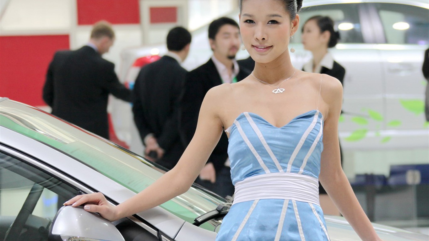 2010-4-24 Beijing International Auto Show (Linquan Qing Yun works) #8 - 1366x768