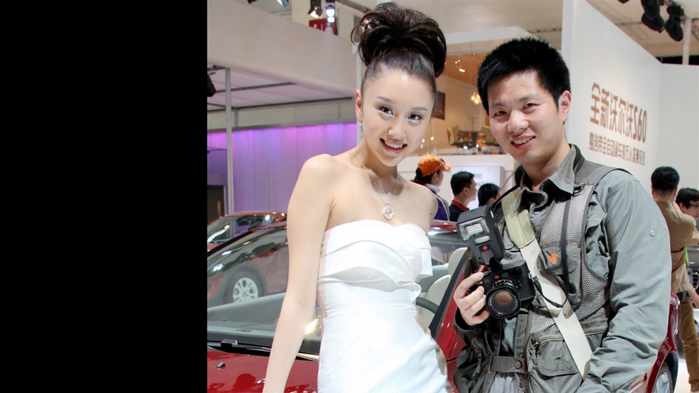 2010-4-24 Beijing International Auto Show (Linquan Qing Yun works) #10 - 1366x768