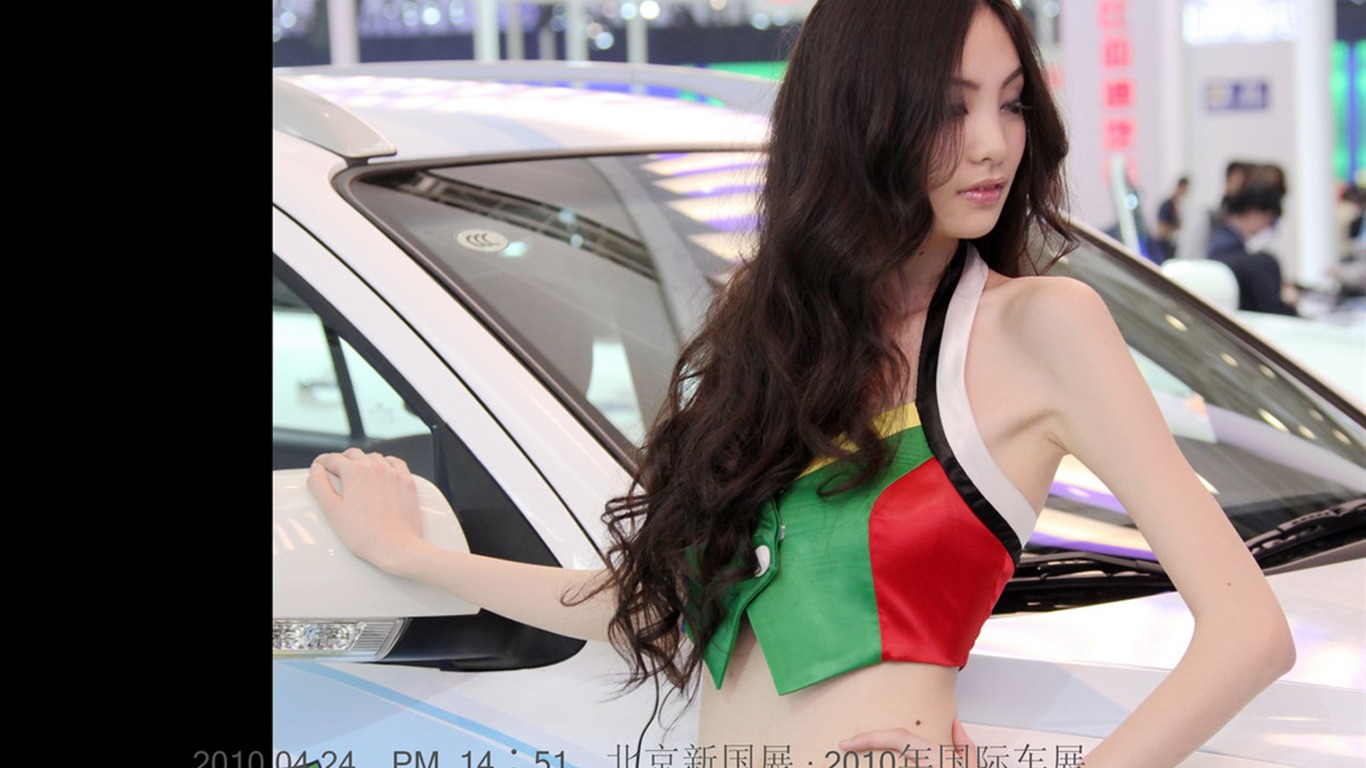 2010-4-24 Beijing International Auto Show (Linquan Qing Yun works) #19 - 1366x768