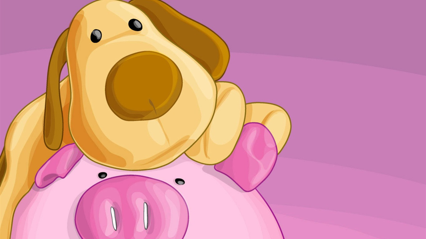 Cartoon Collection Wallpaper #3 - 1366x768