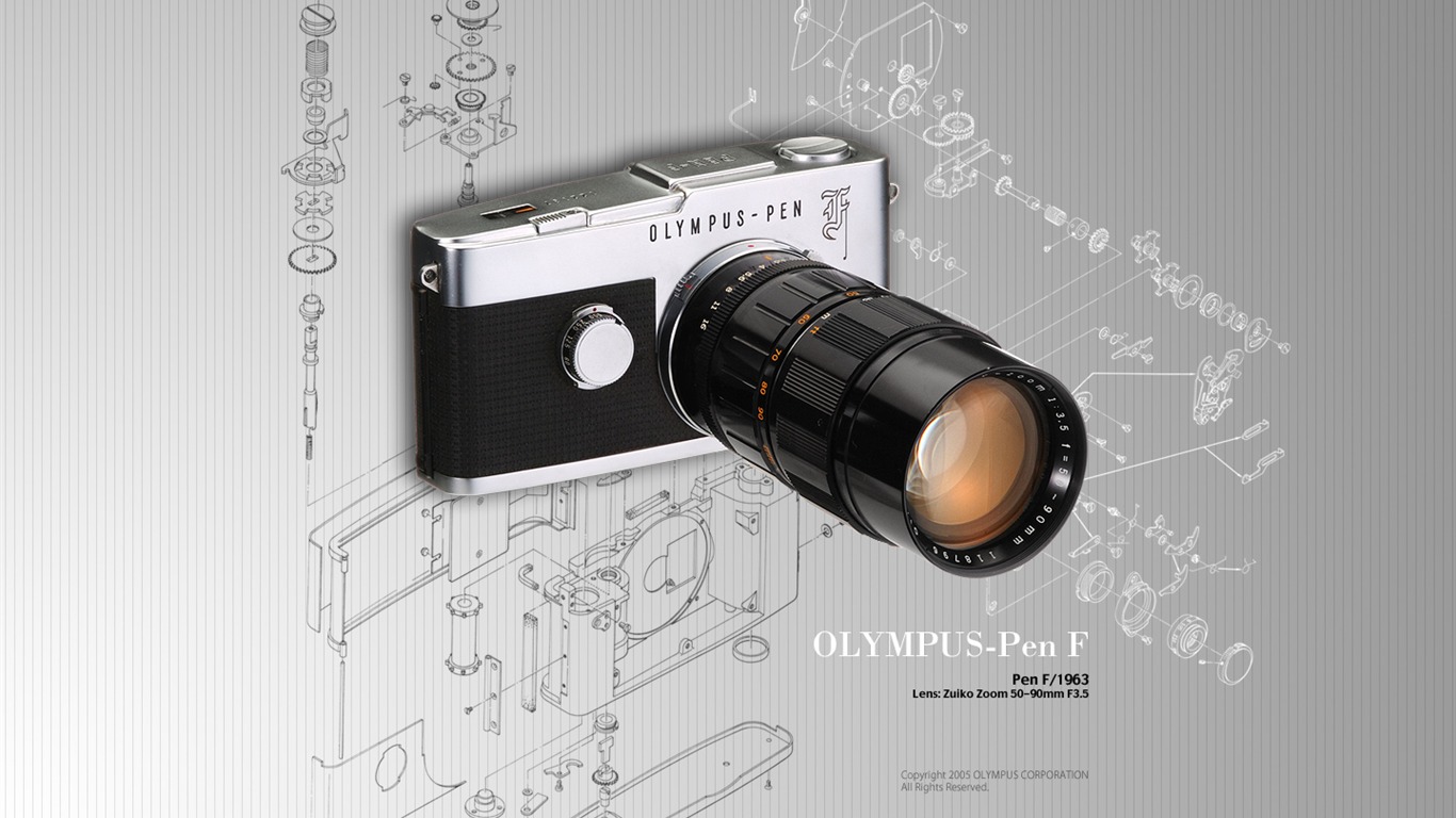 OLYMPUS tapety (4) #18 - 1366x768