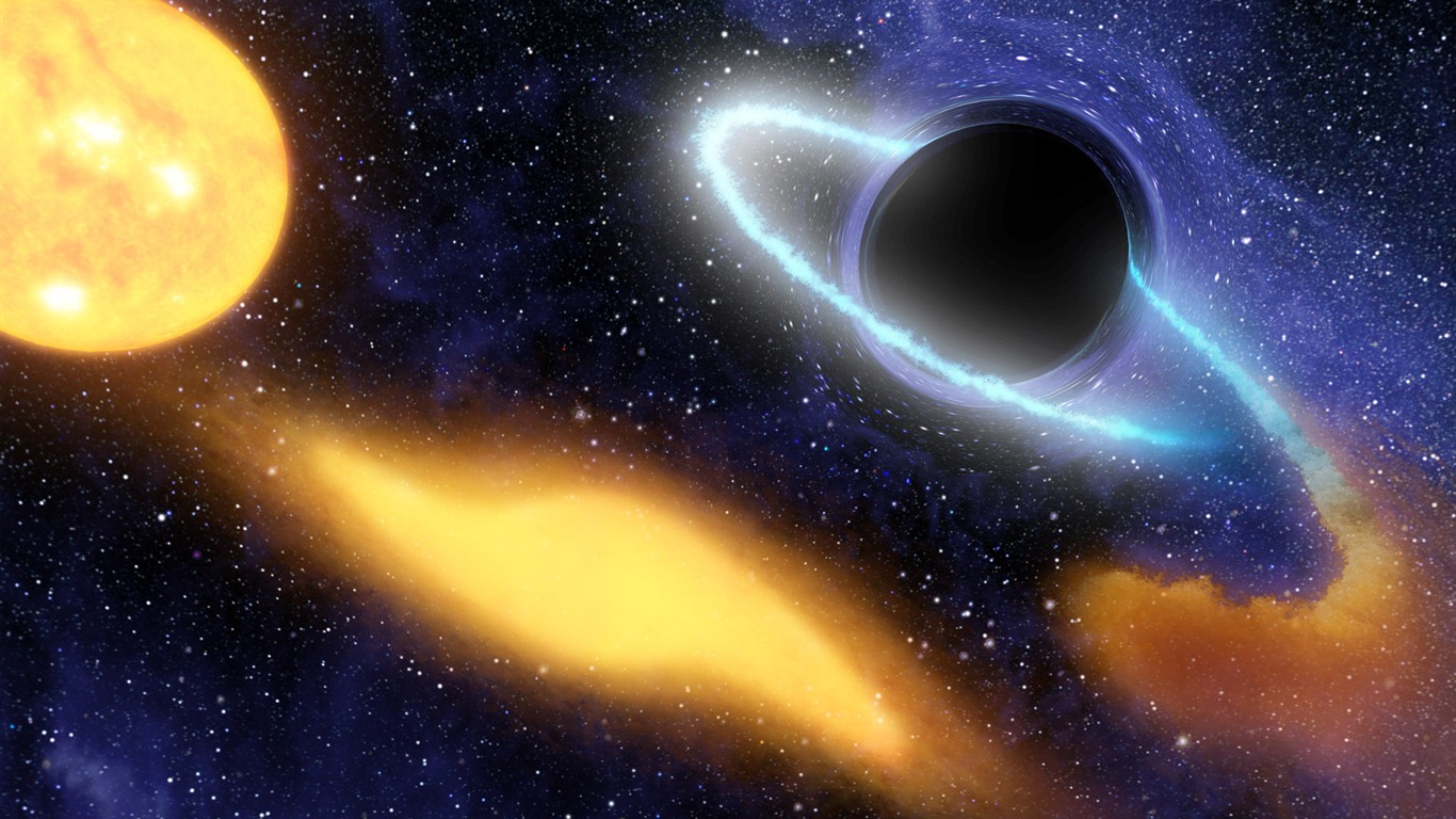 Širokoúhlý wallpaper Star Earth (3) #2 - 1366x768
