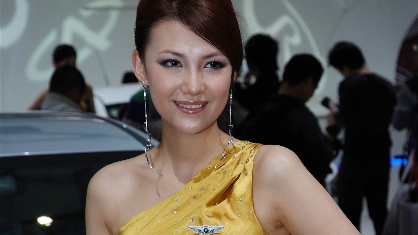 2010 Beijing International Auto Show beauty (rebar works) #14 - 1366x768