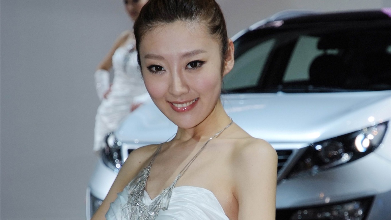 2010北京国际车展 美女车模 (螺纹钢作品)21 - 1366x768