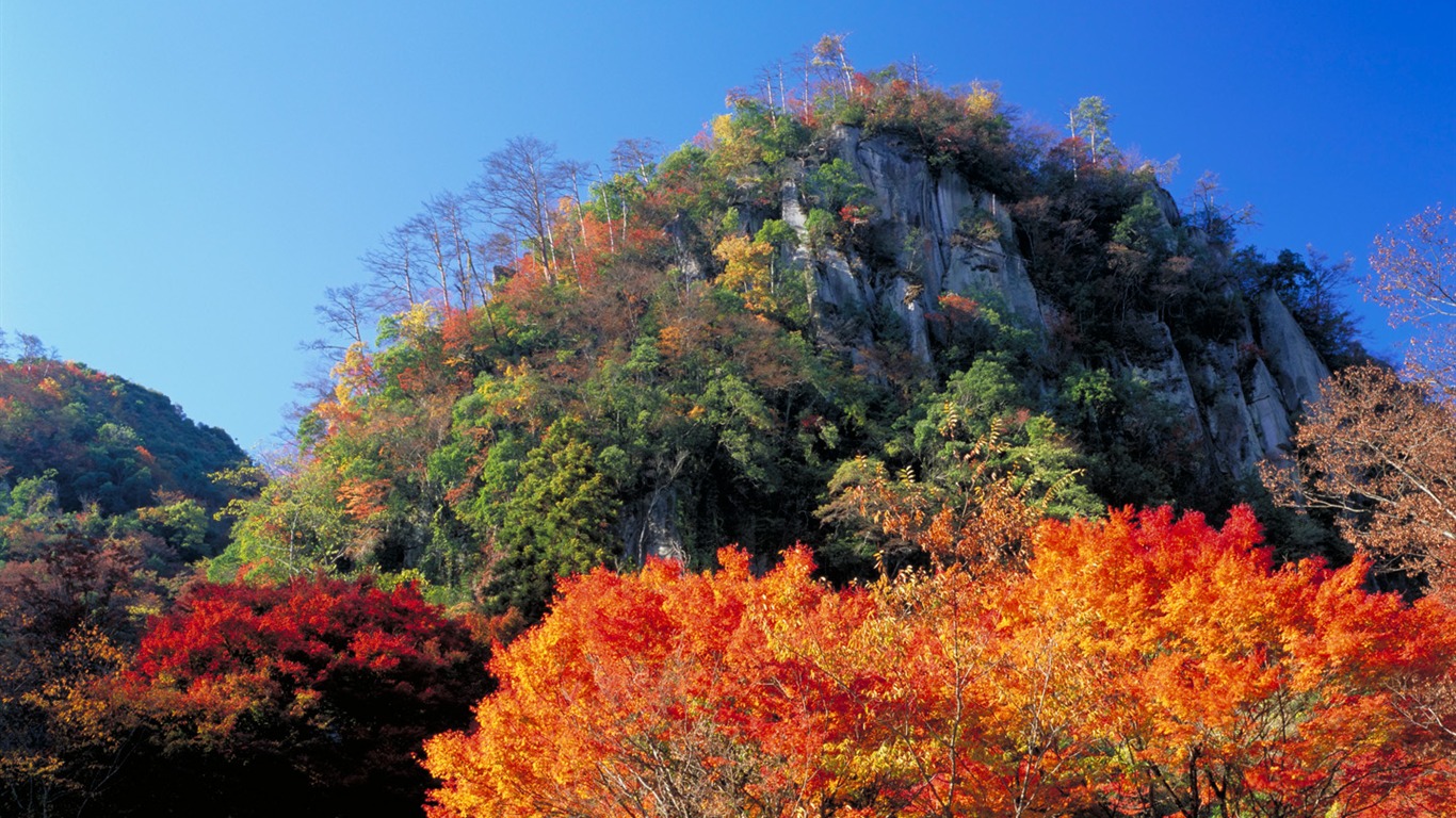 美麗如畫 日本風景寬屏壁紙 #1 - 1366x768