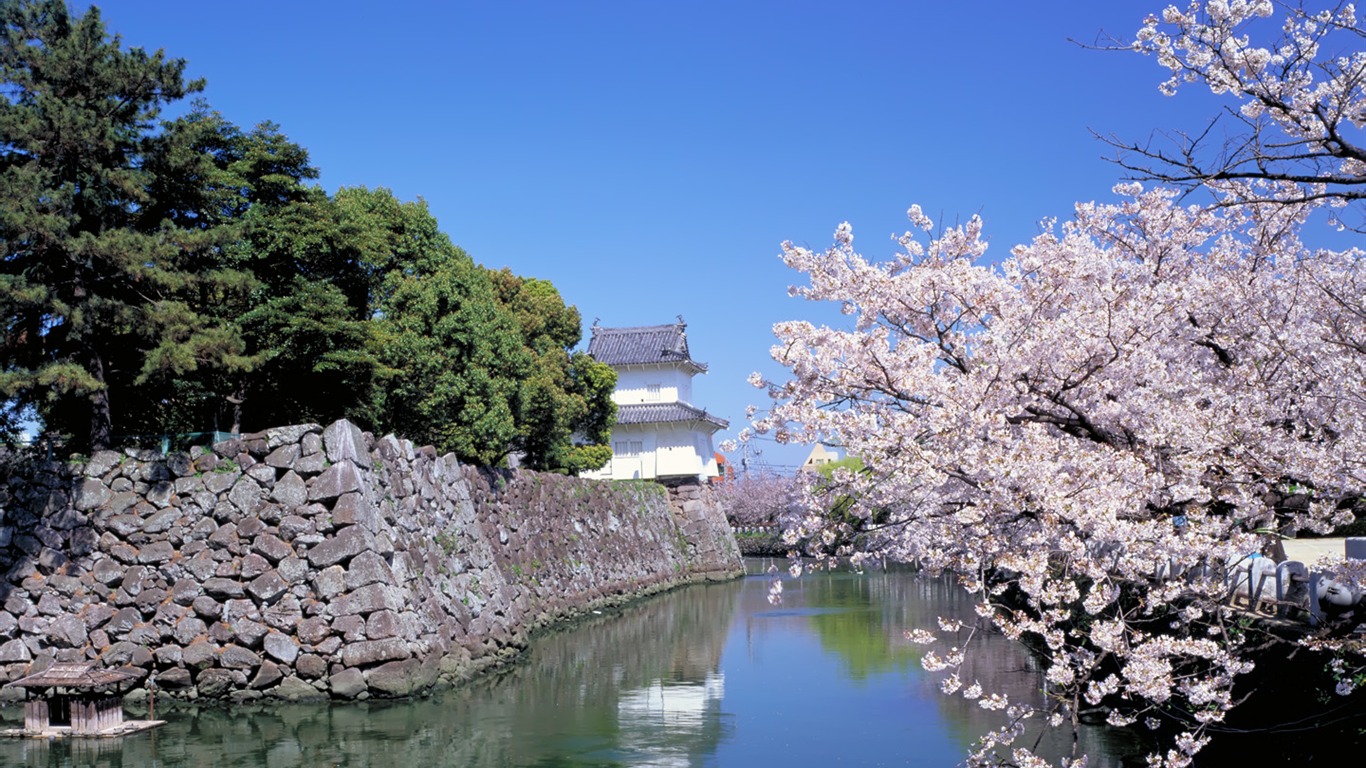 Japanese landscape widescreen wallpapers #17 - 1366x768