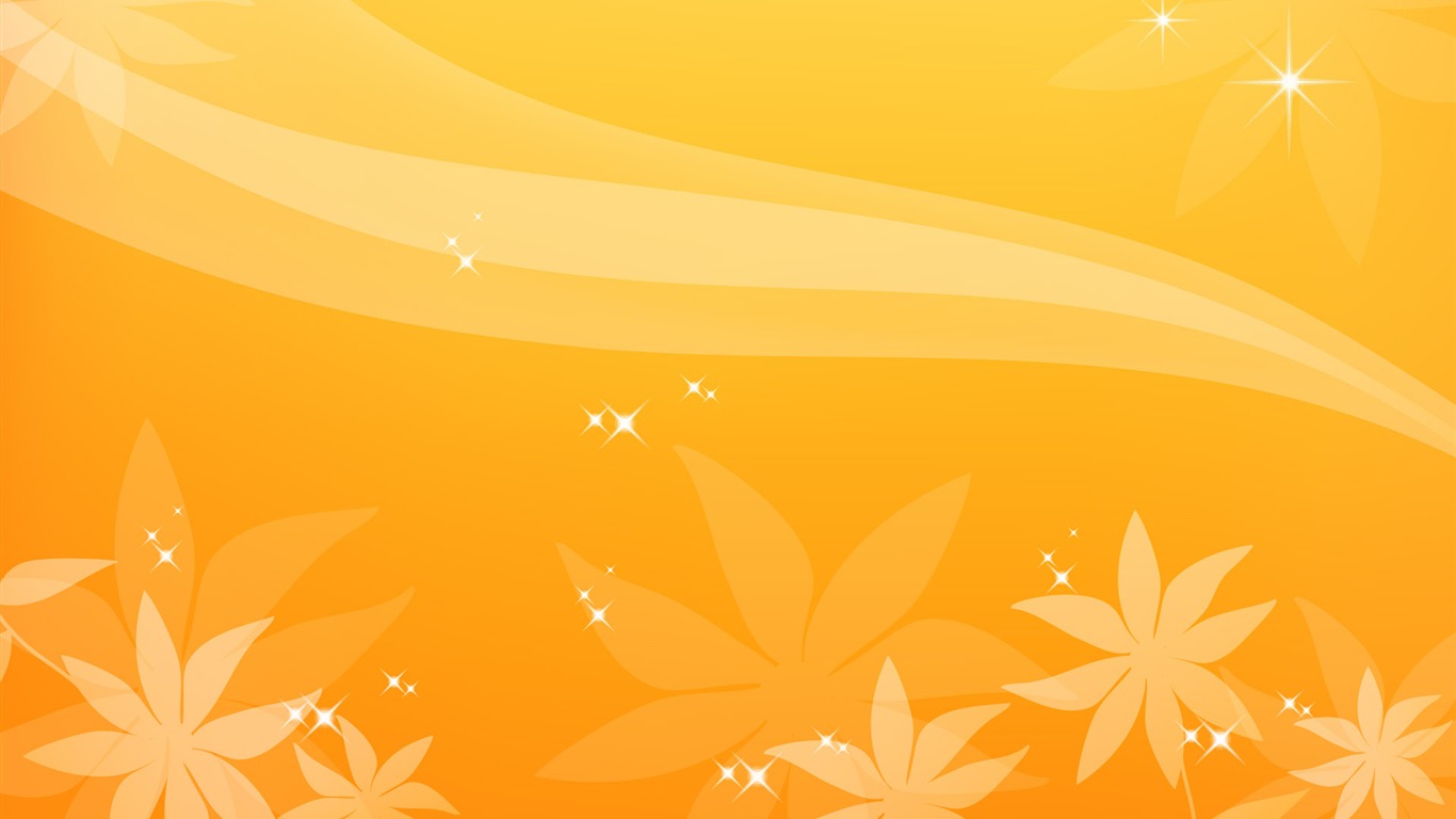 炫彩花紋 壁紙(七) #15 - 1366x768