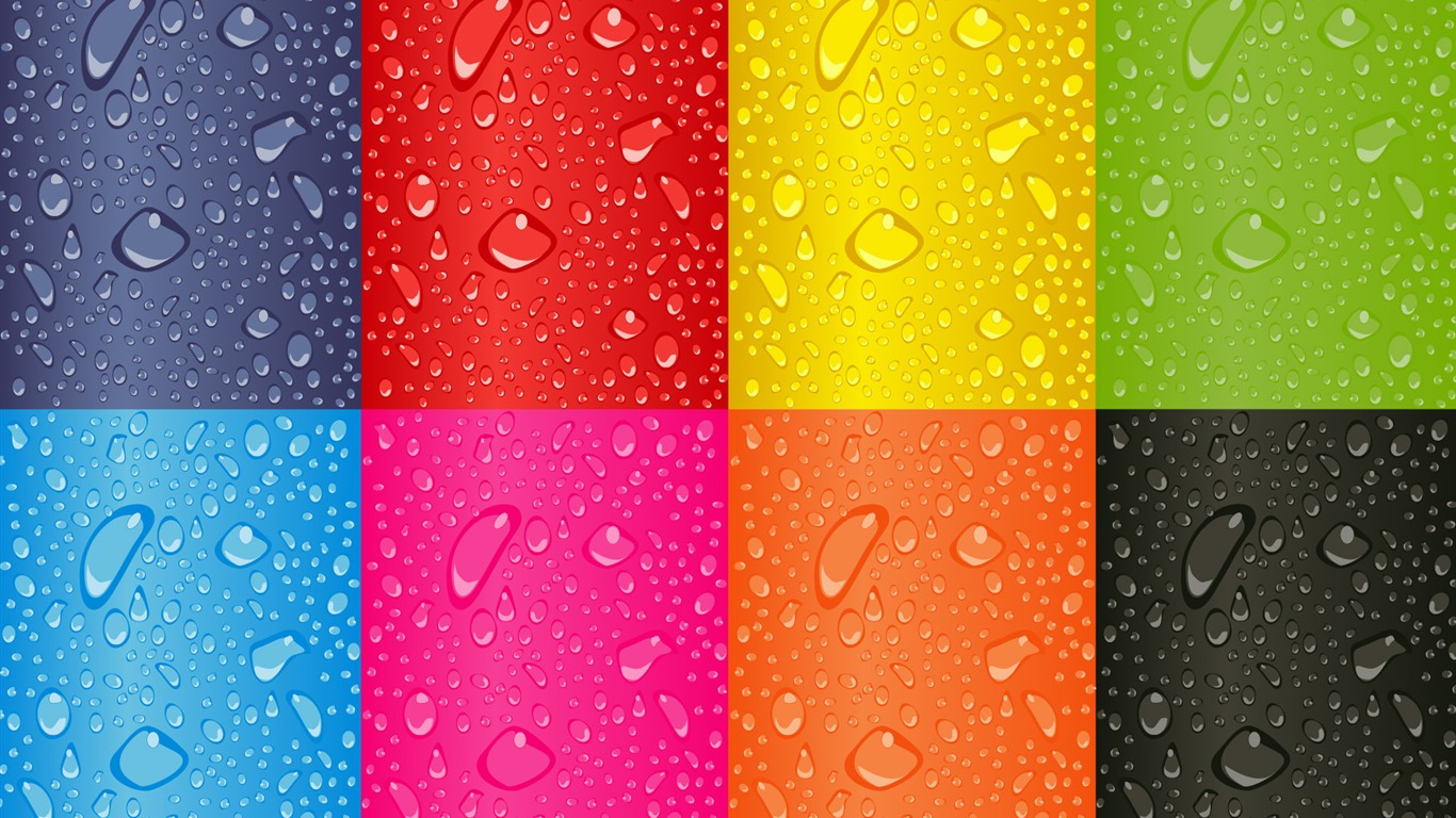 Bunte Vektor Hintergrundbild (2) #1 - 1366x768