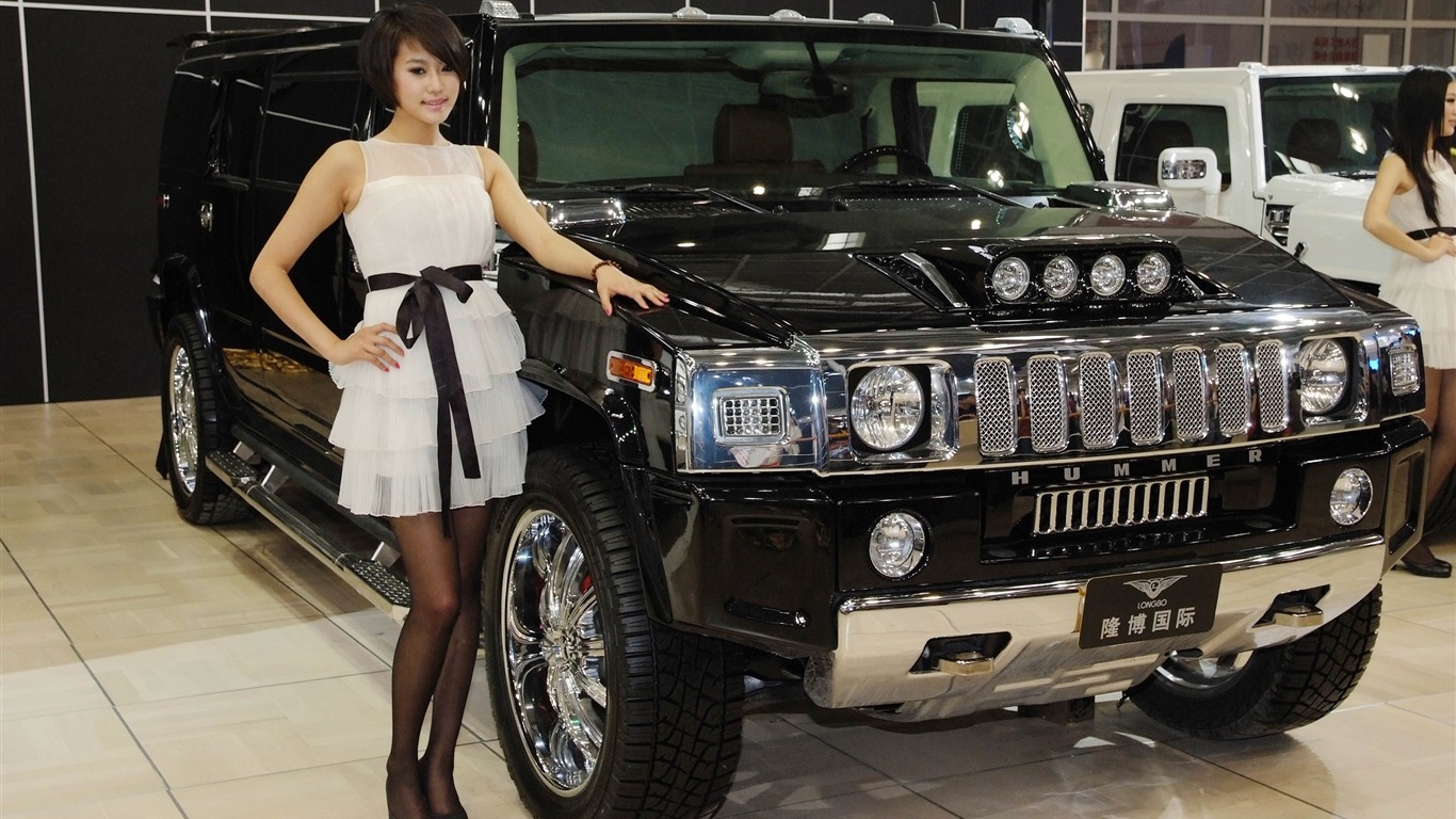 2010 Beijing International Auto Show Heung Che beauty (rebar works) #5 - 1366x768