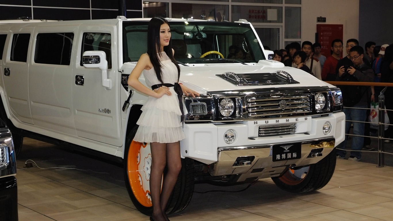 2010北京國際車展香車美女(螺紋鋼作品) #6 - 1366x768