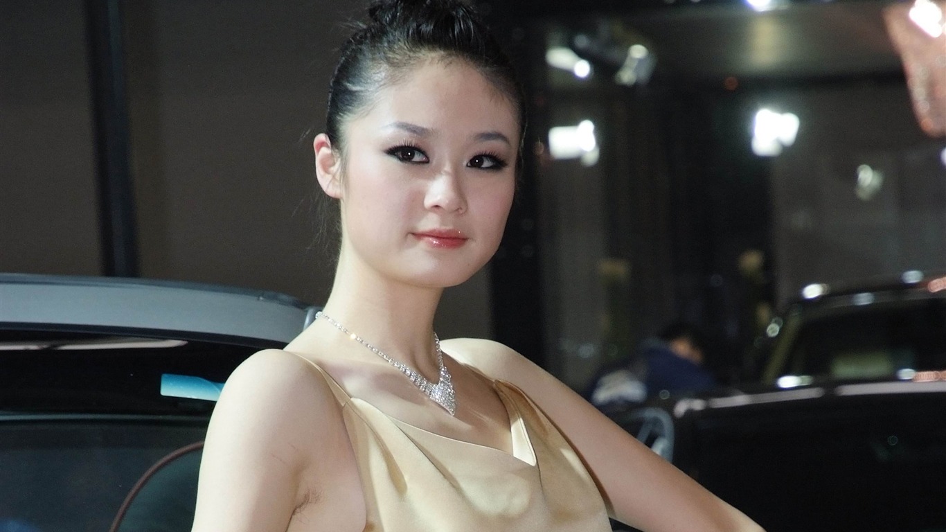 2010 Beijing International Auto Show Heung Che beauté (œuvres des barres d'armature) #16 - 1366x768