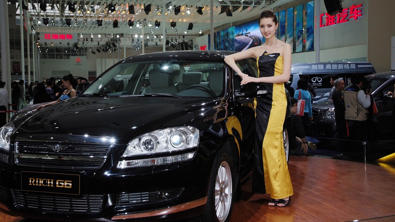 2010 Beijing International Auto Show Heung Che beauty (rebar works) #20 - 1366x768