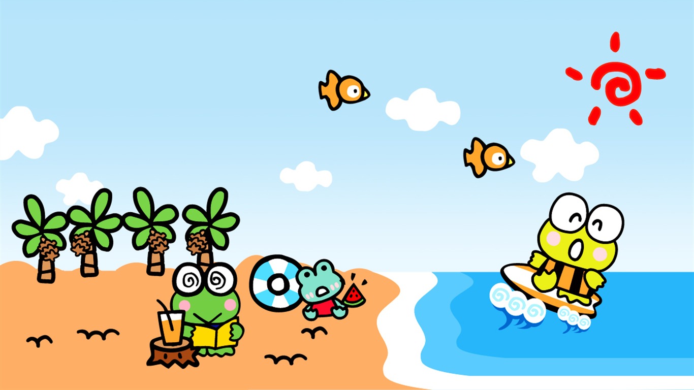 卡通明星合集 壁紙(一) #1 - 1366x768