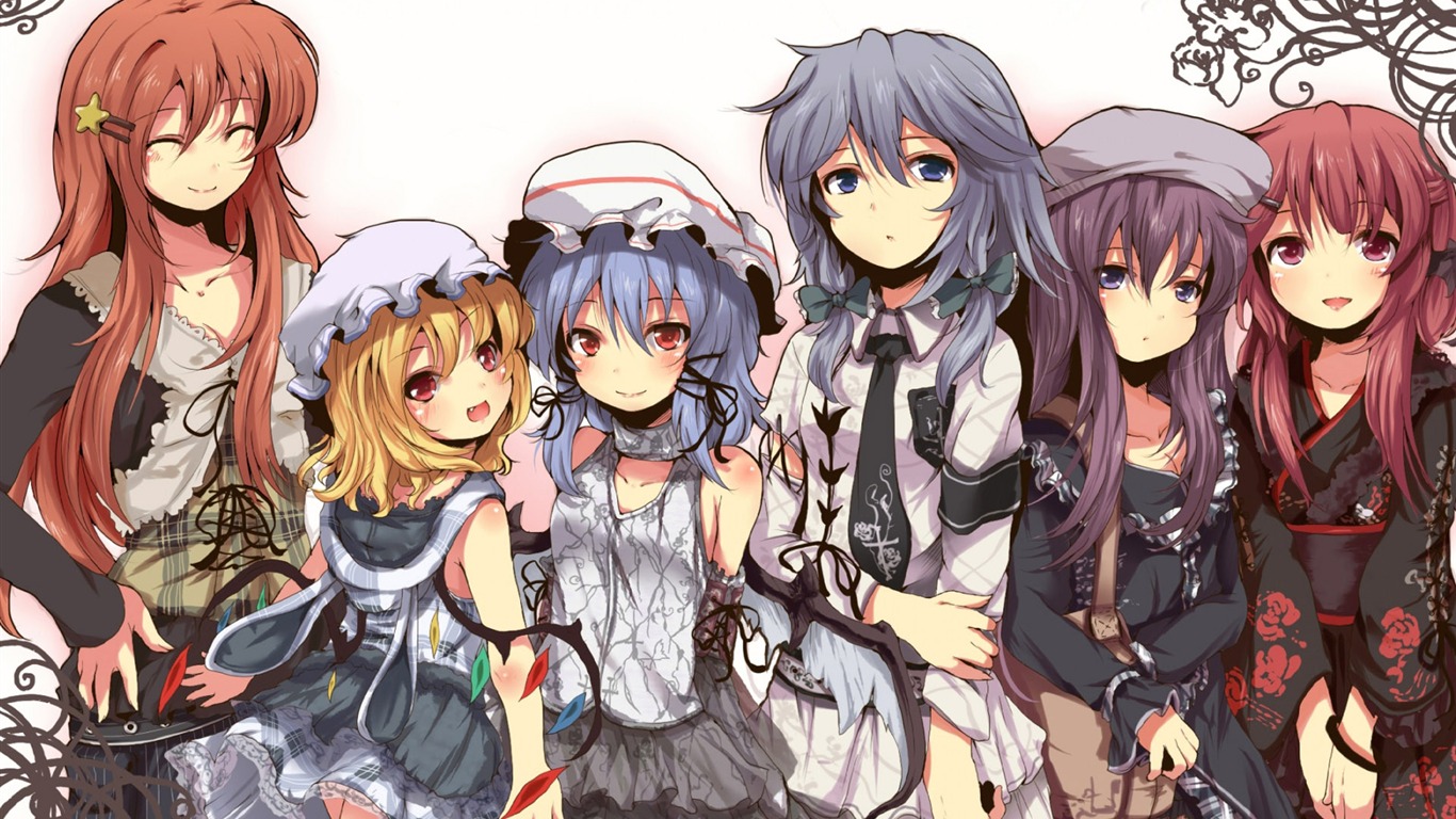 動漫人物 壁紙(13) #13 - 1366x768