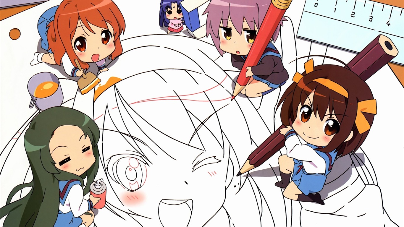 動漫人物 壁紙(13) #17 - 1366x768