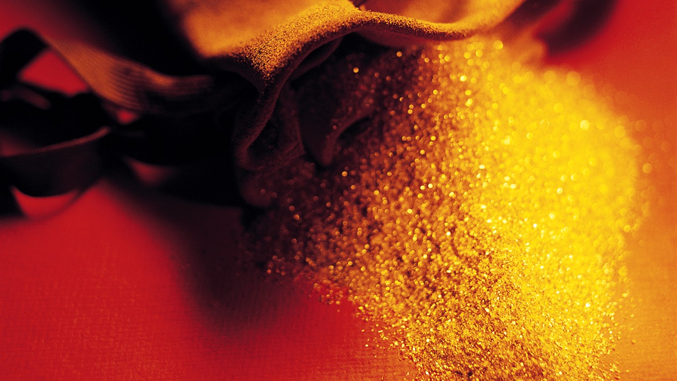 Gold wallpaper (2) #4 - 1366x768