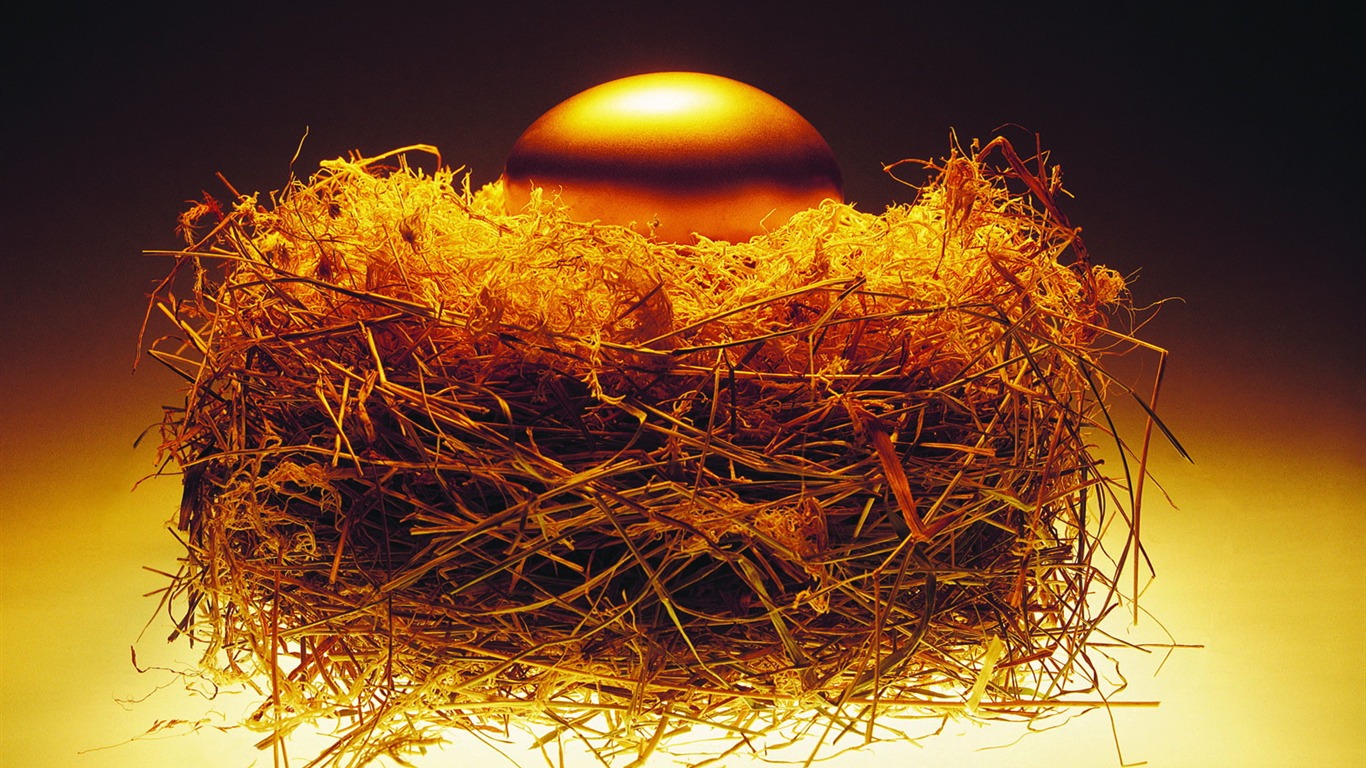 Gold wallpaper (2) #12 - 1366x768