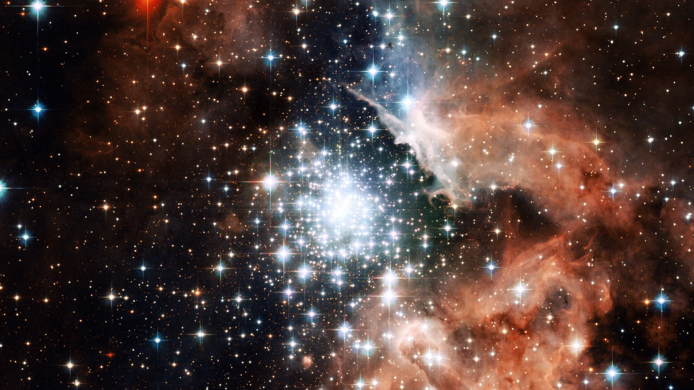 Fondo de pantalla de Star Hubble (2) #20 - 1366x768