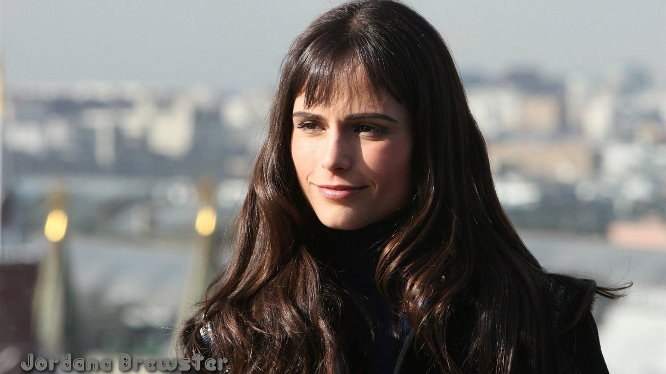 Jordana Brewster krásnou tapetu #18 - 1366x768