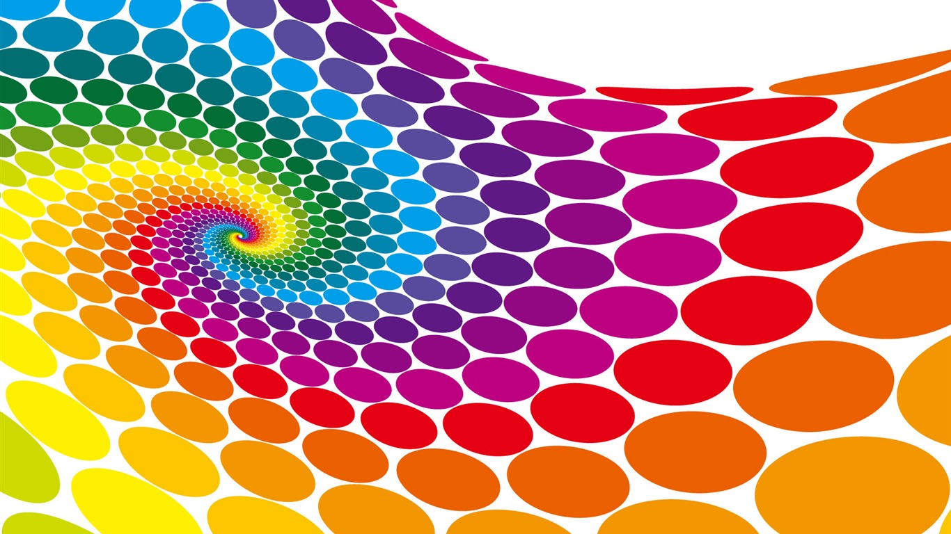 Colorful vector background wallpaper (3) #1 - 1366x768