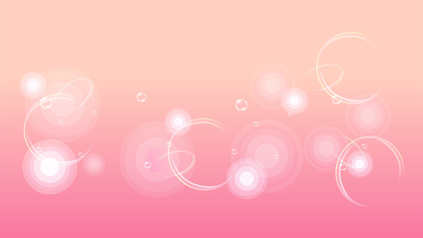 炫彩矢量背景 壁紙(三) #9 - 1366x768
