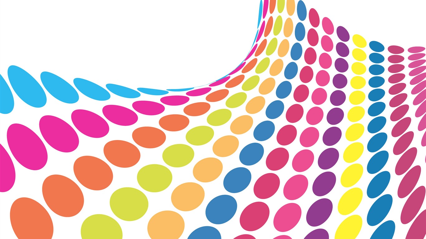 Colorful vector background wallpaper (3) #19 - 1366x768