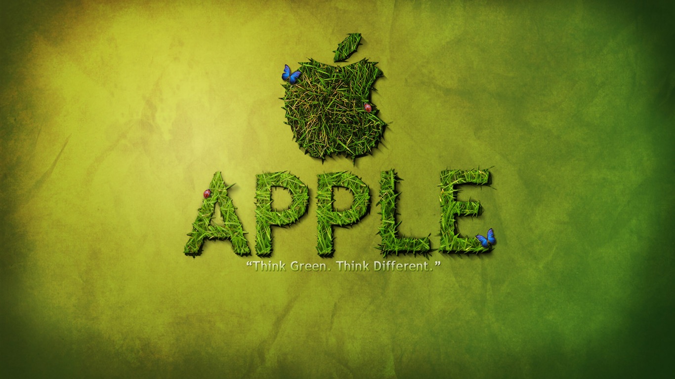 album Apple wallpaper thème (8) #4 - 1366x768