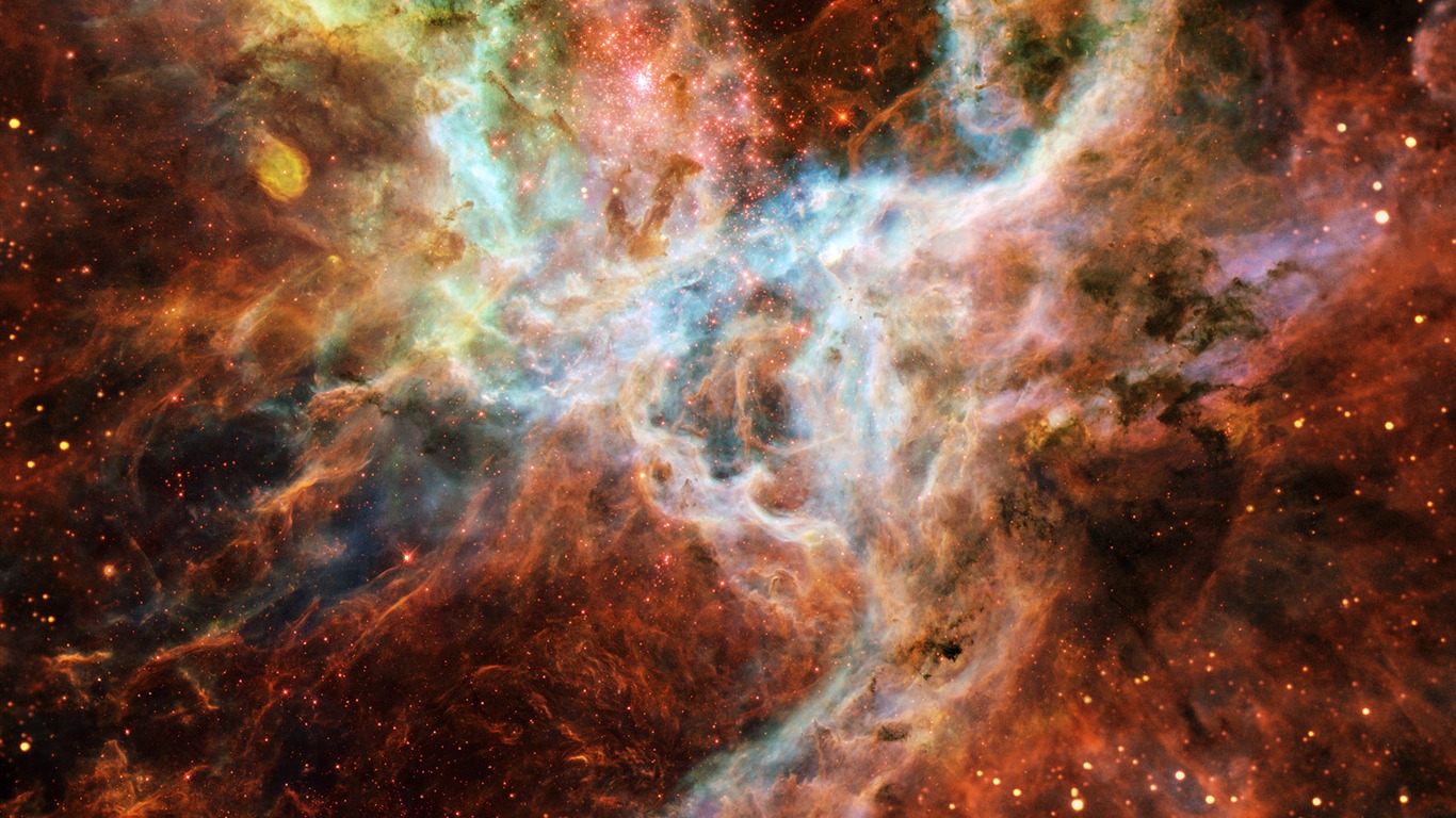 哈勃望星空壁紙(三) #19 - 1366x768