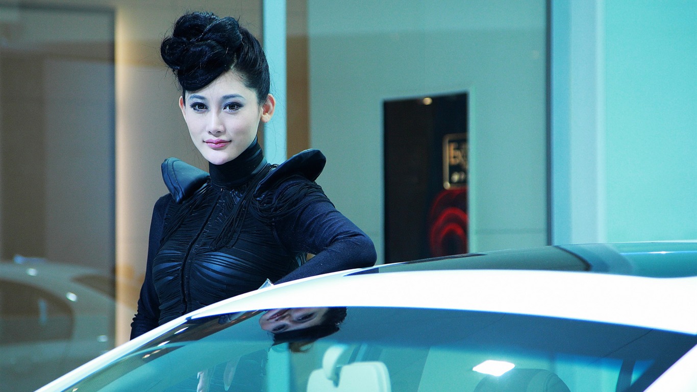 2010 Beijing Auto Show destacados Modelo (Sur de obras del Parque) #6 - 1366x768