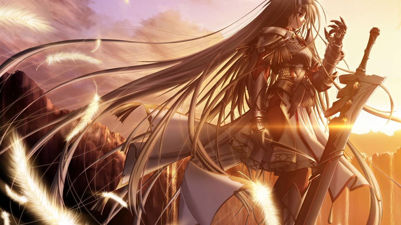 動漫人物 壁紙(14) #2 - 1366x768