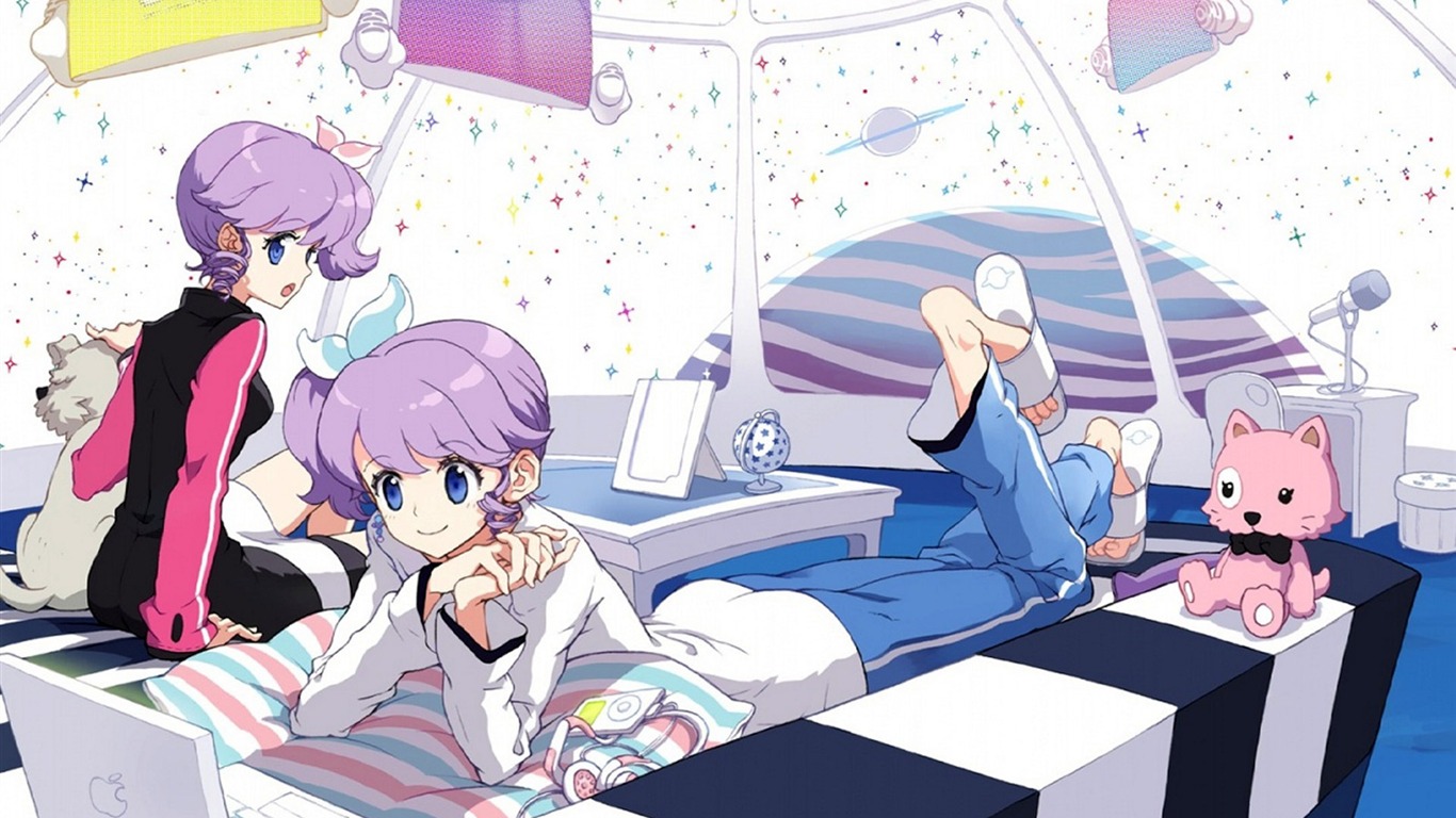 動漫人物 壁紙(14) #5 - 1366x768