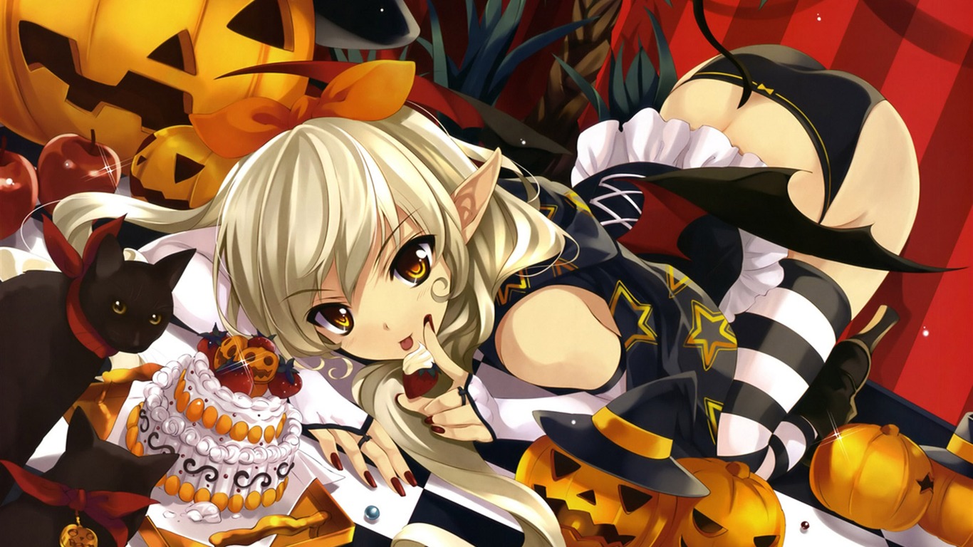 動漫人物 壁紙(14) #6 - 1366x768